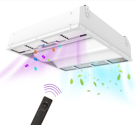 Luce di pannello UV leggera di filtrazione 254nm LED di disinfezione UV-C HEPA della metropolitana del quarzo
