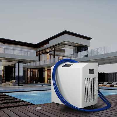 Disinfezione UV di surriscaldamento del refrigeratore della macchina del bagno di ghiaccio di protezione per la piscina