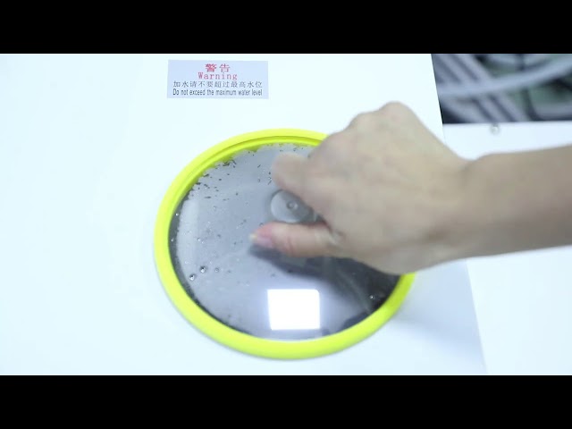 video aziendali circa 300mm water cooling UV LED curing light for UV printing