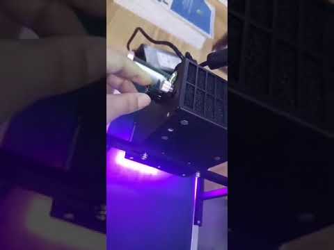 video aziendali circa Light window 7020mm uvled air cooling lamp with adaptor