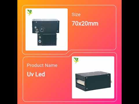 video aziendali circa 395nm fan cooling uv led unit for printing industry