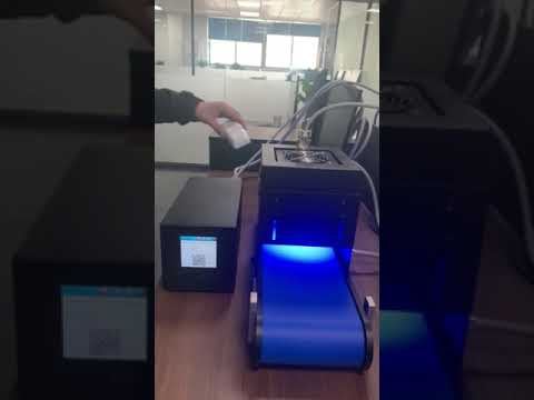 video aziendali circa 395nm UV LED Curing Equipment 5m/ Min For Glue Drying